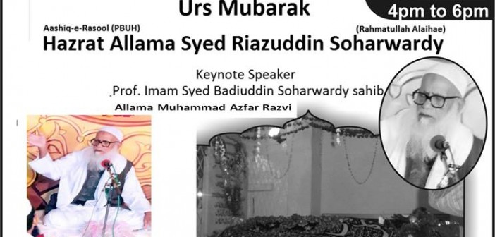 Urs-Allama-Peer-Syed-Riazuddin-Soharwardy-Calgary Whitehorn Community Association-September 27-Calgary