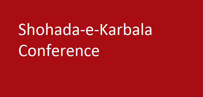 shohada-e-karbala-conference