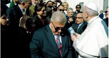 Imam Soharwardy meets Pope Francis 1