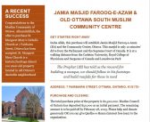 A New Mosque and Islamic Community Centre in Old Ottawa South